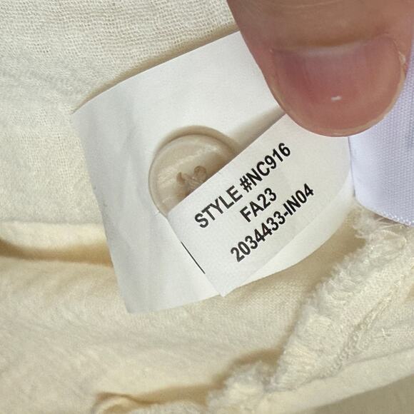 NWT Madewell Double Gauze Cover-up Midi Shirt Dress NC916 Medium - Picture 8 of 11